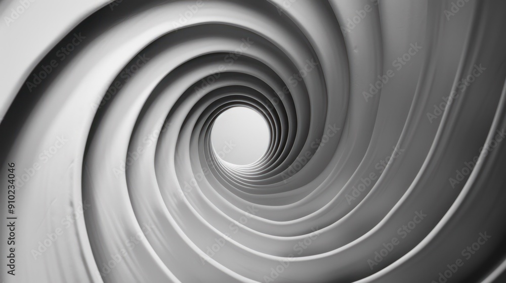 Poster swirling patterns and shapes symbolizing movement and liberation.
