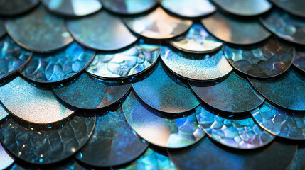 Large reflective mirror sequins