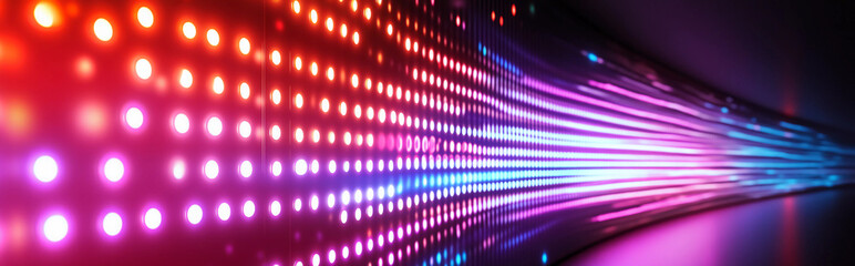 LED light display wall