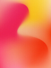 Gradient blurred colorful with grain noise effect background, grainy texture effect, web banner design copy space