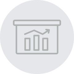 3173-Statistics Vector Line Grey Circle Grey