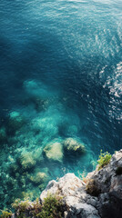 Obraz premium the seashore. International Black Sea Day. sea waves.