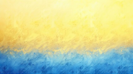 Fototapeta premium Serene Pastel Yellow and Blue Gradient Background with Smooth Transitions