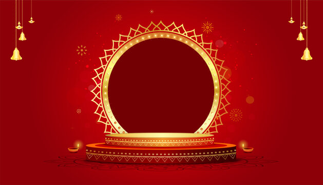 Diwali, navratri festival background.