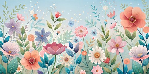 Flowers background