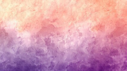 Obraz premium Serene Pastel Peach and Purple Gradient Background with Soft Texture