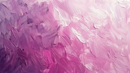 Fototapeta premium Serene Pastel Pink and Lavender Brush Strokes on Textured Canvas - Abstract Art Background