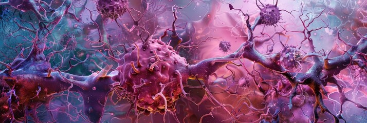 Pathological Image of Multiple Sclerosis Plaque