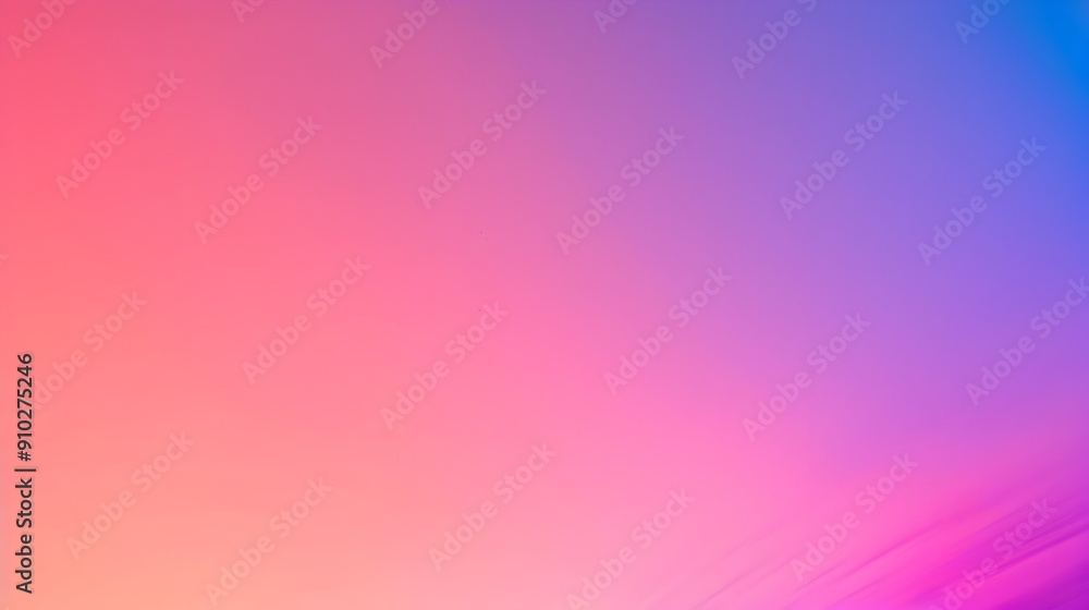 Aufkleber mesmerizing pastel gradient abstract background with flowing energy waves