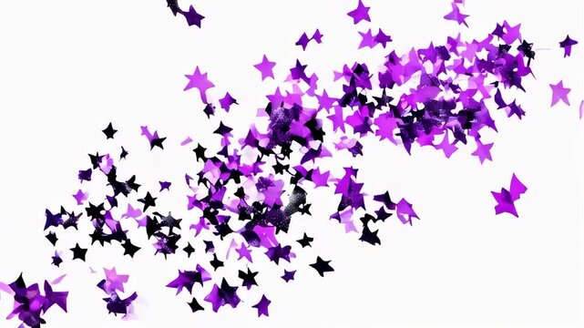 White background with lilac flowers , Festive design background