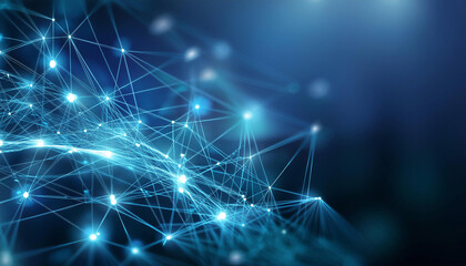 Obraz premium Close-Up of Connection and Network Elements