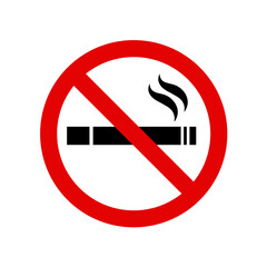 No smoking sign- vector illustration