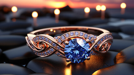 Obraz premium diamond ring photo