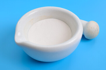 Aluminium hydroxide powder, is found in nature as the mineral gibbsite