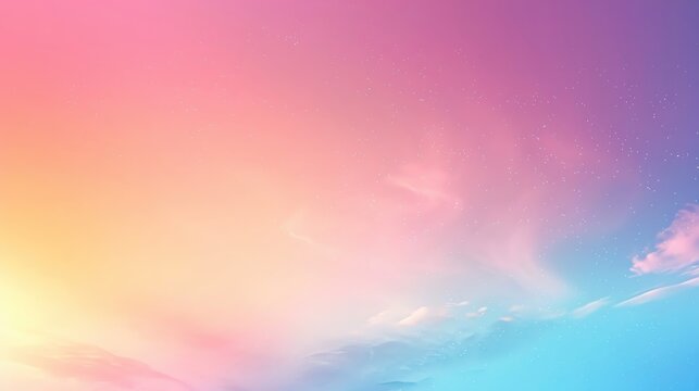 A beautiful gradient sky, blending soft pastel colors of pink and blue, perfect for backgrounds and creative projects.