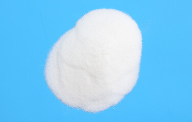 Inulin powder. Group of naturally occurring polysaccharides produced by many types of plant