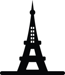 Modern Tower with Wi-Fi Signal and Network Sharing Icon Design in Vector Format | EPS File | Digital Communication and Connectivity Symbol