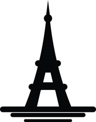 Modern Tower with Wi-Fi Signal and Network Sharing Icon Design in Vector Format | EPS File | Digital Communication and Connectivity Symbol