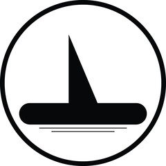 Boat/Ship Icon Design - Vector EPS File,| Nautical Graphic Illustrations for Micro stock, Simple, Modern Maritime Symbols for Logos, Apps, and Web Design
