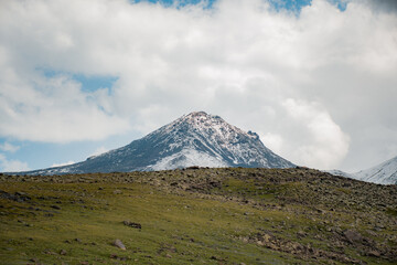 mountain in the morning