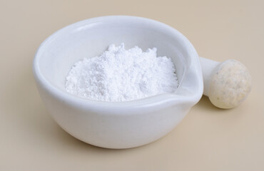 Magnesium oxide MgO, or magnesia powder