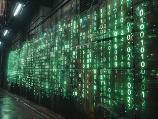 Digital Code Wall