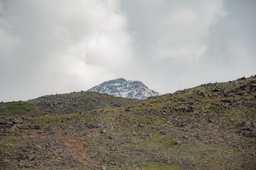 landscape with clouds