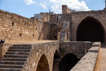 Ancient citadel in center of Tripoli in Lebanon