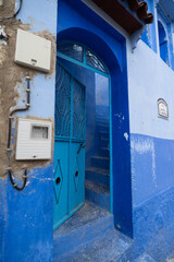 chefchaouen village morocco, blue village