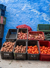 chefchaouen village morocco, blue village