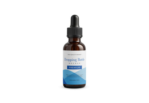 Dropper Bottle Mockup