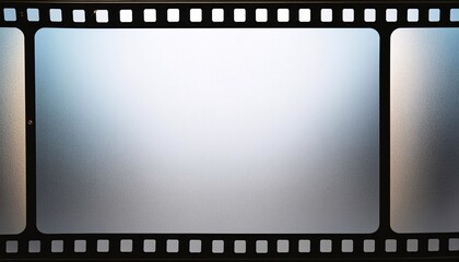 Obraz premium Analog Film Frame Photo Effect Mockup