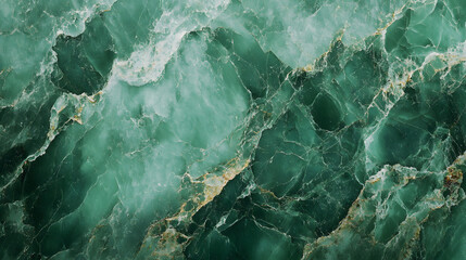 Fototapeta premium green marble with White veins. green golden natural texture of marble. abstract green, white, gold and yellow marbel. hi gloss texture of marble stone for digital wall tiles design.