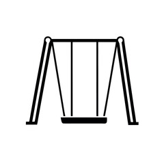 beautiful Swing icon vector illustration