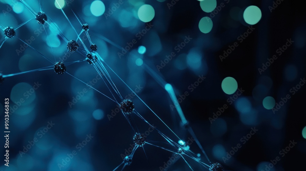 Poster abstract network connection