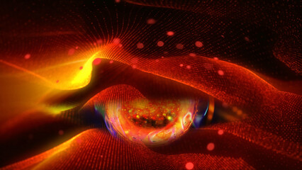 The Intelligent Universe opens its eyelids and watches us.  © Olga