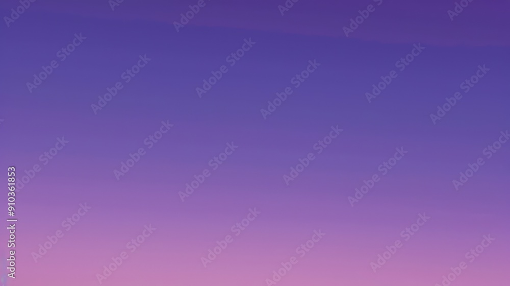 Poster a smooth gradient transition from deep purple to soft lilac, set as a soothing backdrop with a spaci