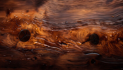 Fototapeta premium Tapeta, tło z motywem starego dębu, drzewo, drewno. Generative AI