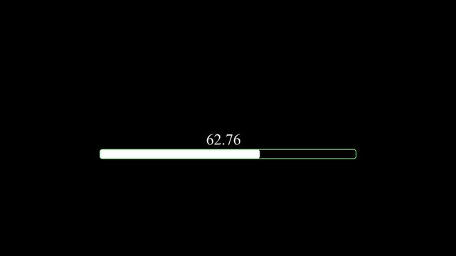 abstract beautiful file loading bar concept animation background.