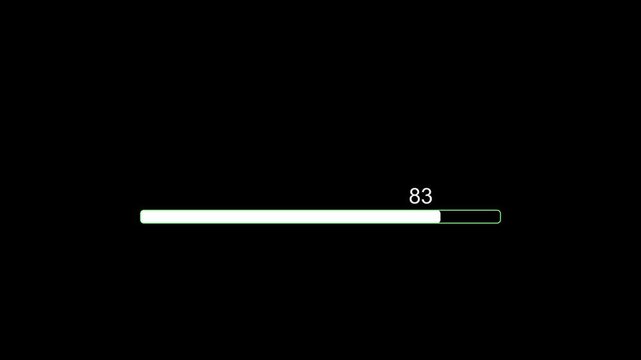 abstract beautiful file loading bar concept animation background.