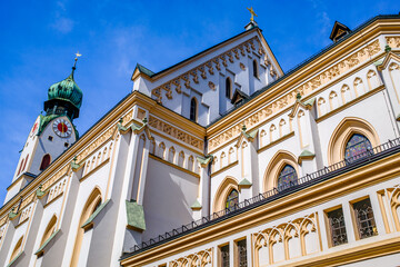 Fototapeta premium old town of Rosenheim - bavaria