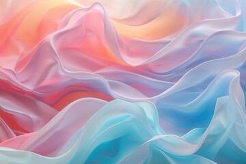 Background of abstract colorful waves