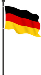 a picture of German flag illustration
