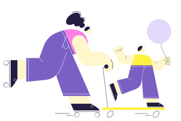 Active holidays with the family