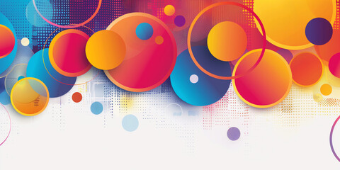 background with balloons