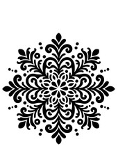 Snowflake Svg, Christmas Snowflake svg, Christmas svg, Winter svg, Christmas Snowflake svg, Cricut, Silhouette Cut File