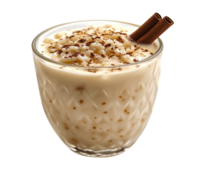 Arroz con leche isolated on transparent background