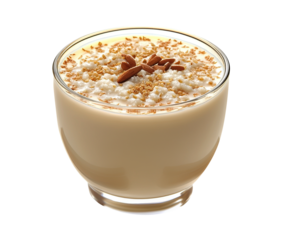 Arroz con leche isolated on transparent background