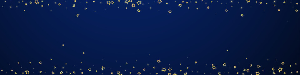 Fototapeta premium Christmas stars vector overlay.