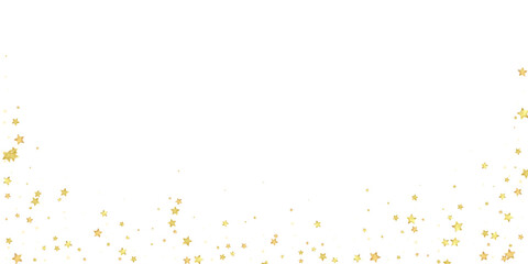 Magic stars vector overlay.  Gold stars scattered